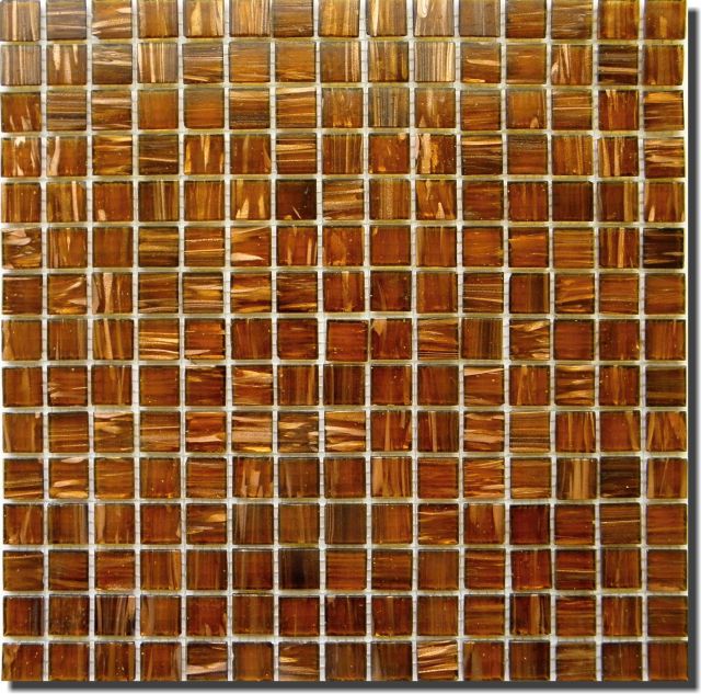mozaika hnedá-lesk, rozmer kocky-20x20mm, hrúbka 4mm, Cena s DPH: 50,00/m2
